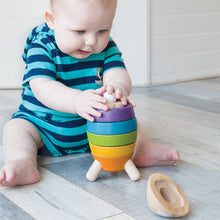 Load image into Gallery viewer, PlanToys Stacking Rocket
